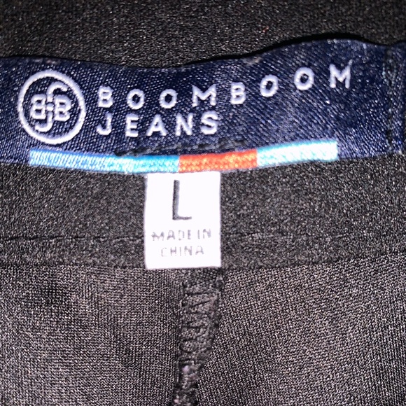 Boom Boom Jeans Black and White Ankle/Cropped Pants - Picture 5 of 5